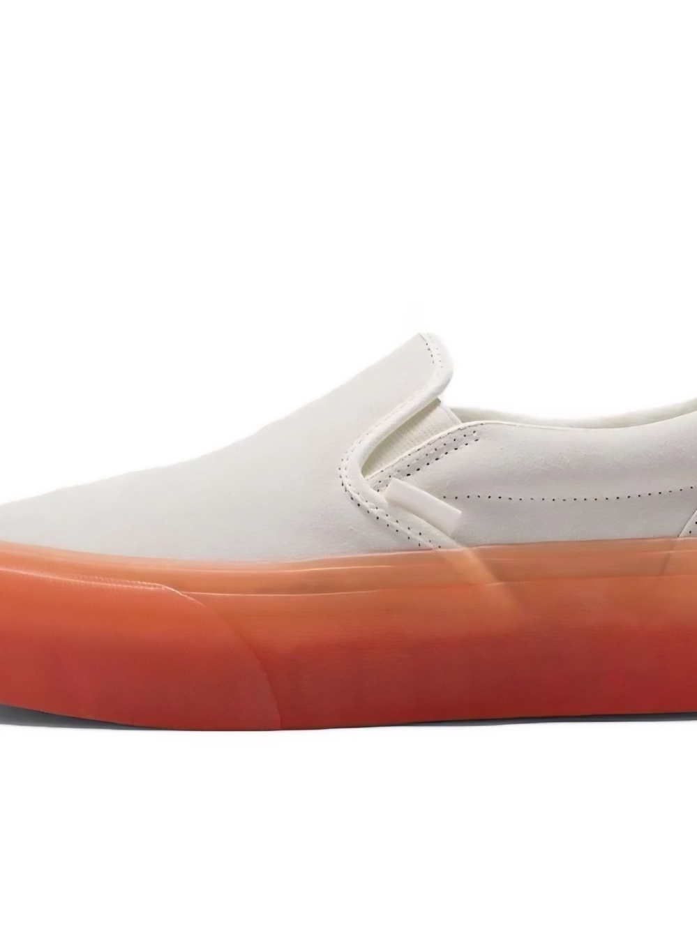 Vans Women's Classic Slip-On Marshmallow/Peach